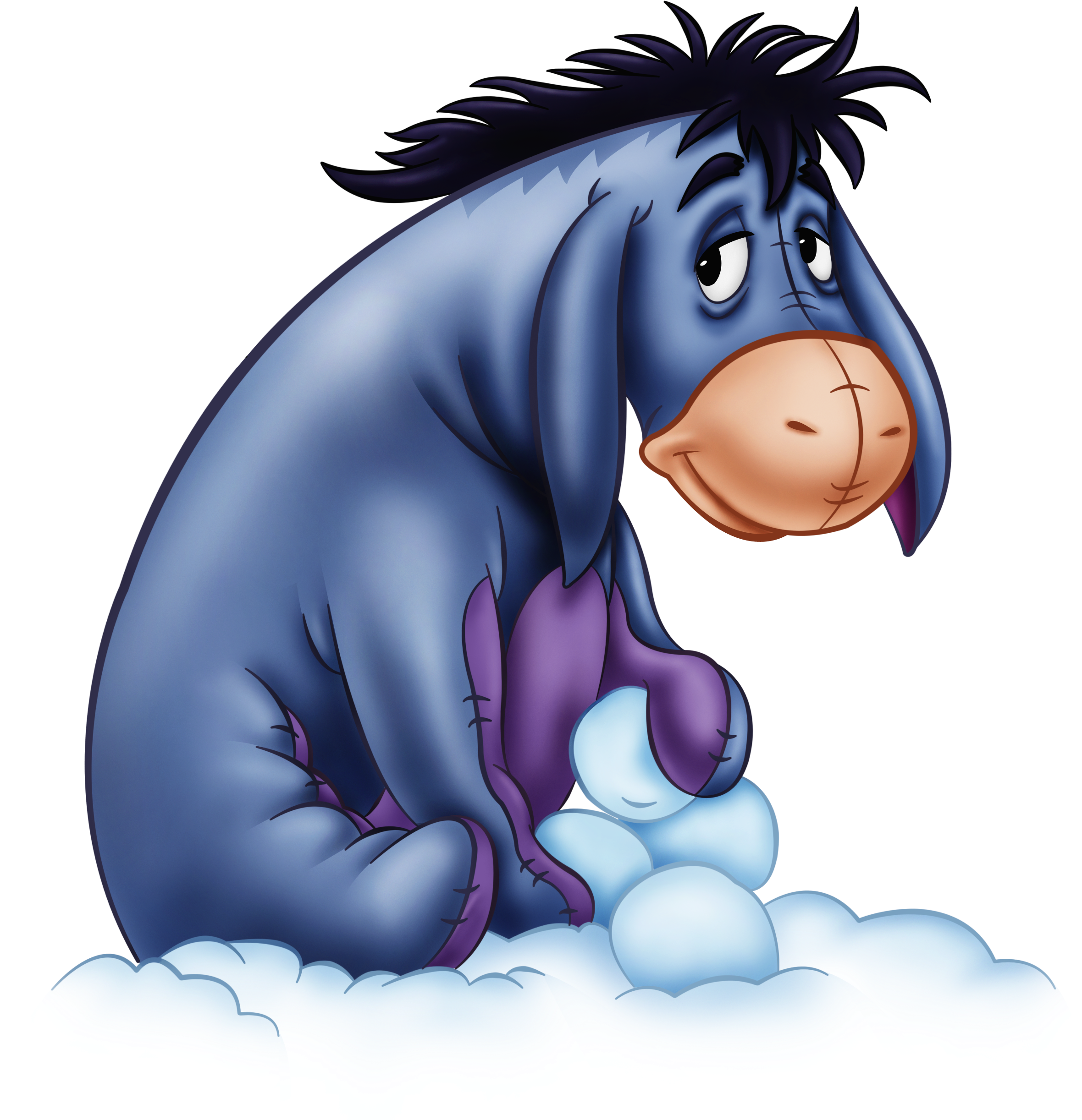 Winnie The Pooh Eeyore Png (2617x2518), Png Download