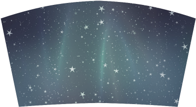 Starry Sky Bandeau Top - Star (500x500), Png Download