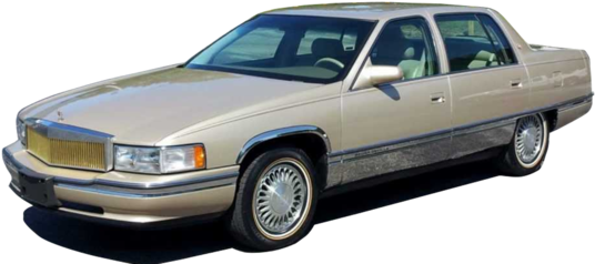 1994-2005 Cadillac Deville - 1999 Cadillac Deville Png (600x240), Png Download