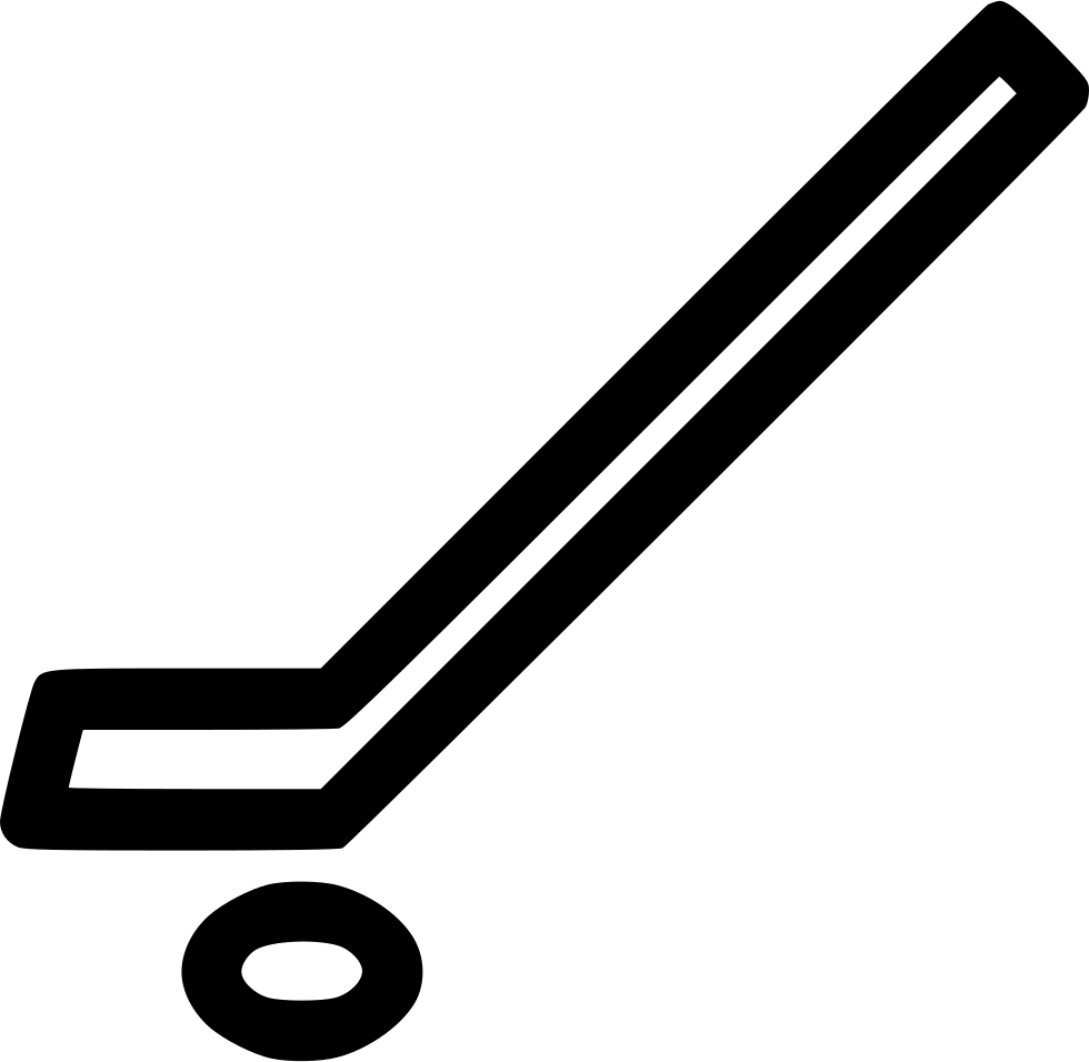 Hockey Stick - - Hockey Stick (980x956), Png Download