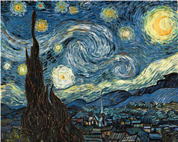 Screen 3 On Flowvella - Van Gogh Starry Night (629x300), Png Download