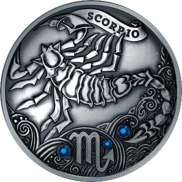 By 2013 20roubles Zodiac Scorpio B - Scorpio (364x364), Png Download