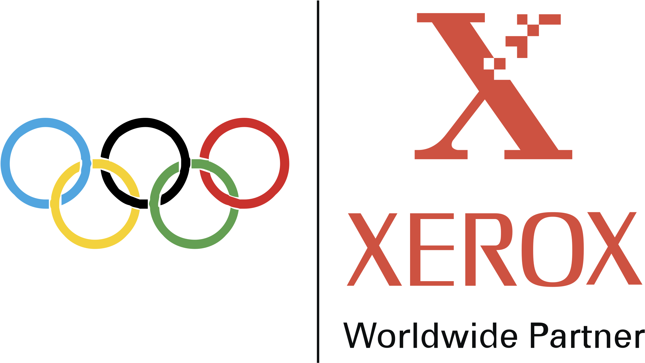 Xerox Logo Png Transparent - Olympic Rings (2400x2400), Png Download