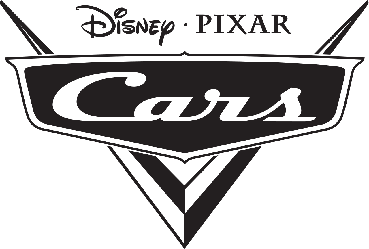 Download Cars Logo Black Disney Cars Logo Black And White Full Size