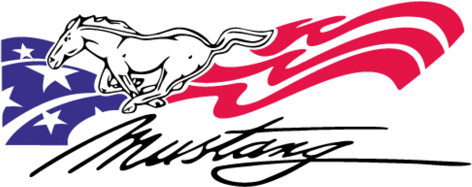 Ford Mustang Logo - Ford Mustang Logo Png (531x329), Png Download