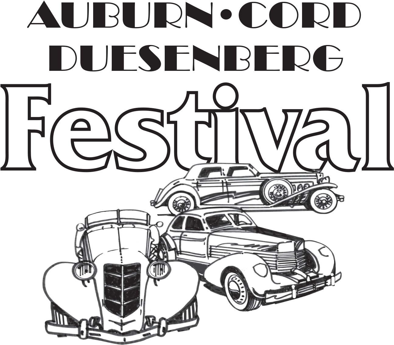 Come Celebrate The Automobile Legacy Of The Auburn - Auburn Cord Duesenberg Festival (1331x1179), Png Download
