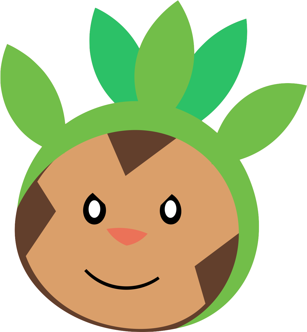 Chespin Slime - Chespin (1558x1430), Png Download