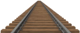 Transport - Trains - Railroad Tracks Clip Art (620x310), Png Download