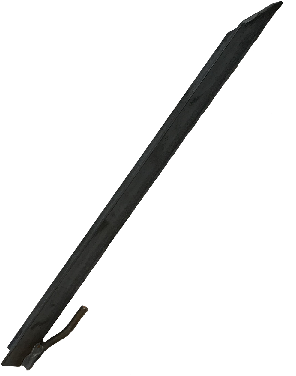Steel Stake (1017x1280), Png Download