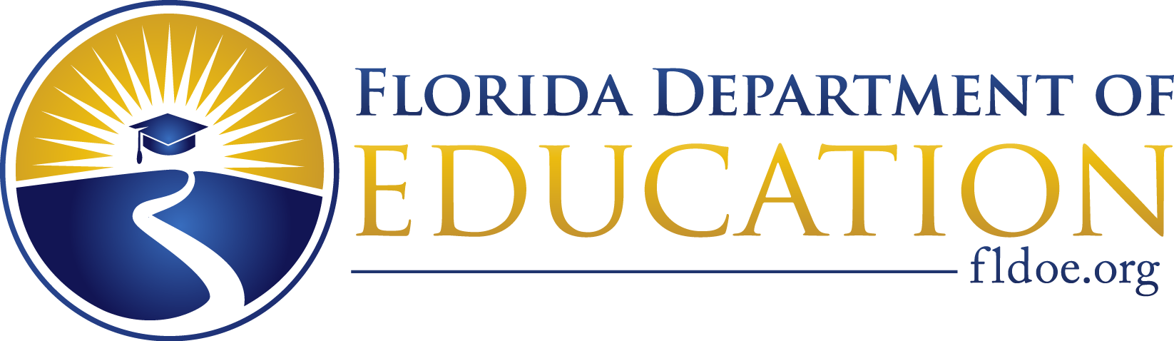Florida Department Of Education (1646x478), Png Download