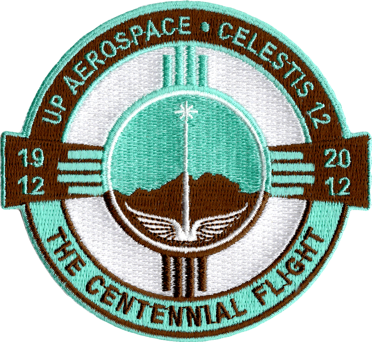 Centennial Flight Mission Logo (1252x1236), Png Download