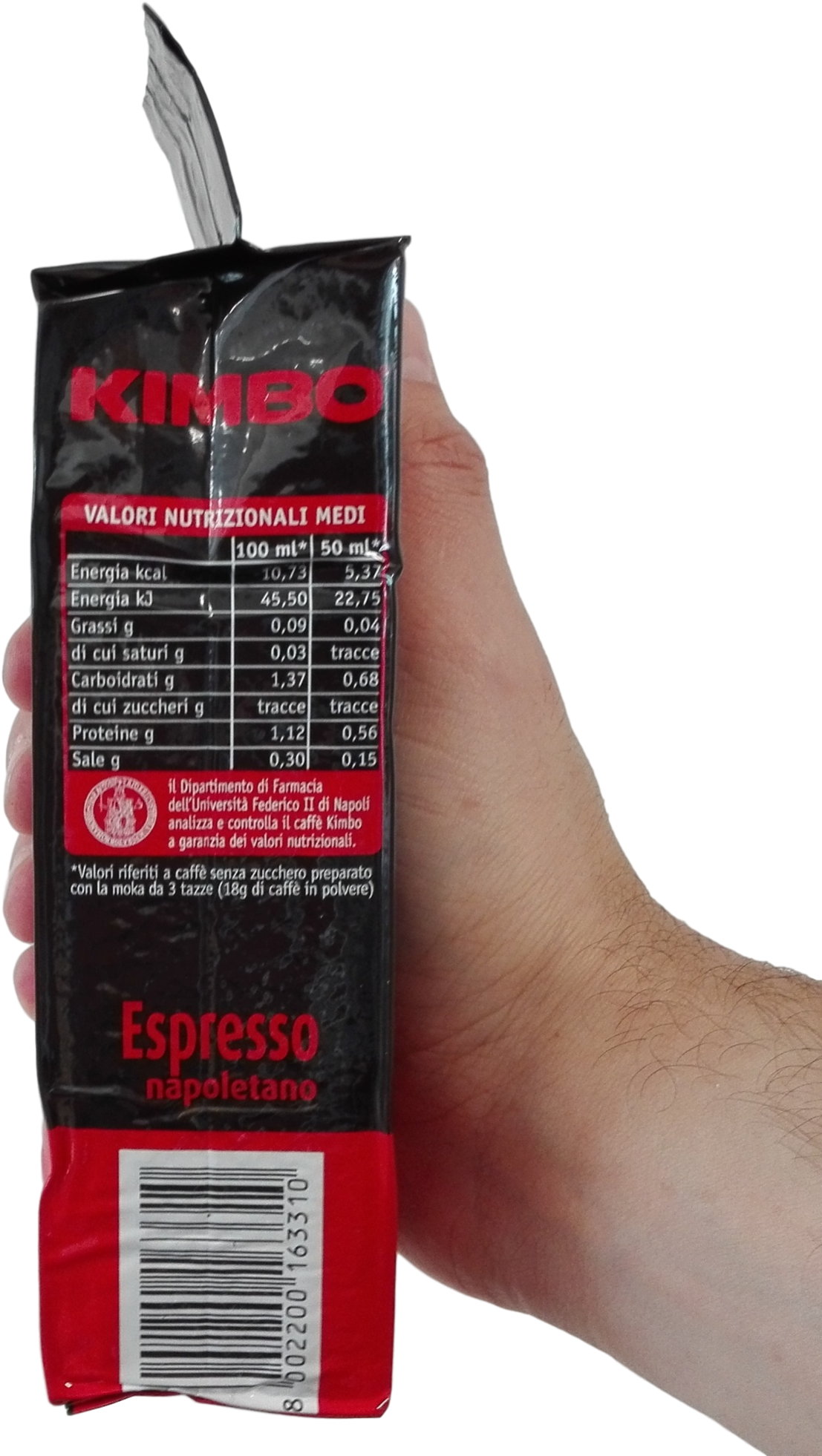 Kimbo Ground Coffee Gr 250 Espresso Napoletano X (2000x2000), Png Download