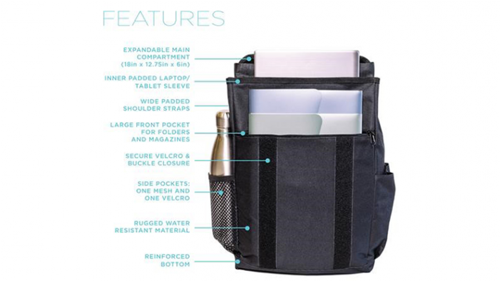 Ouija Backpack By Paul Romhany And Boldface (700x500), Png Download