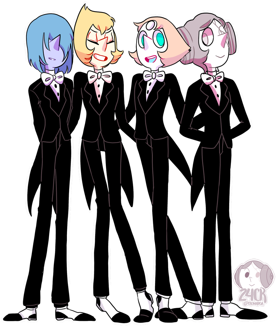 Pearls In Tuxes (989x1200), Png Download
