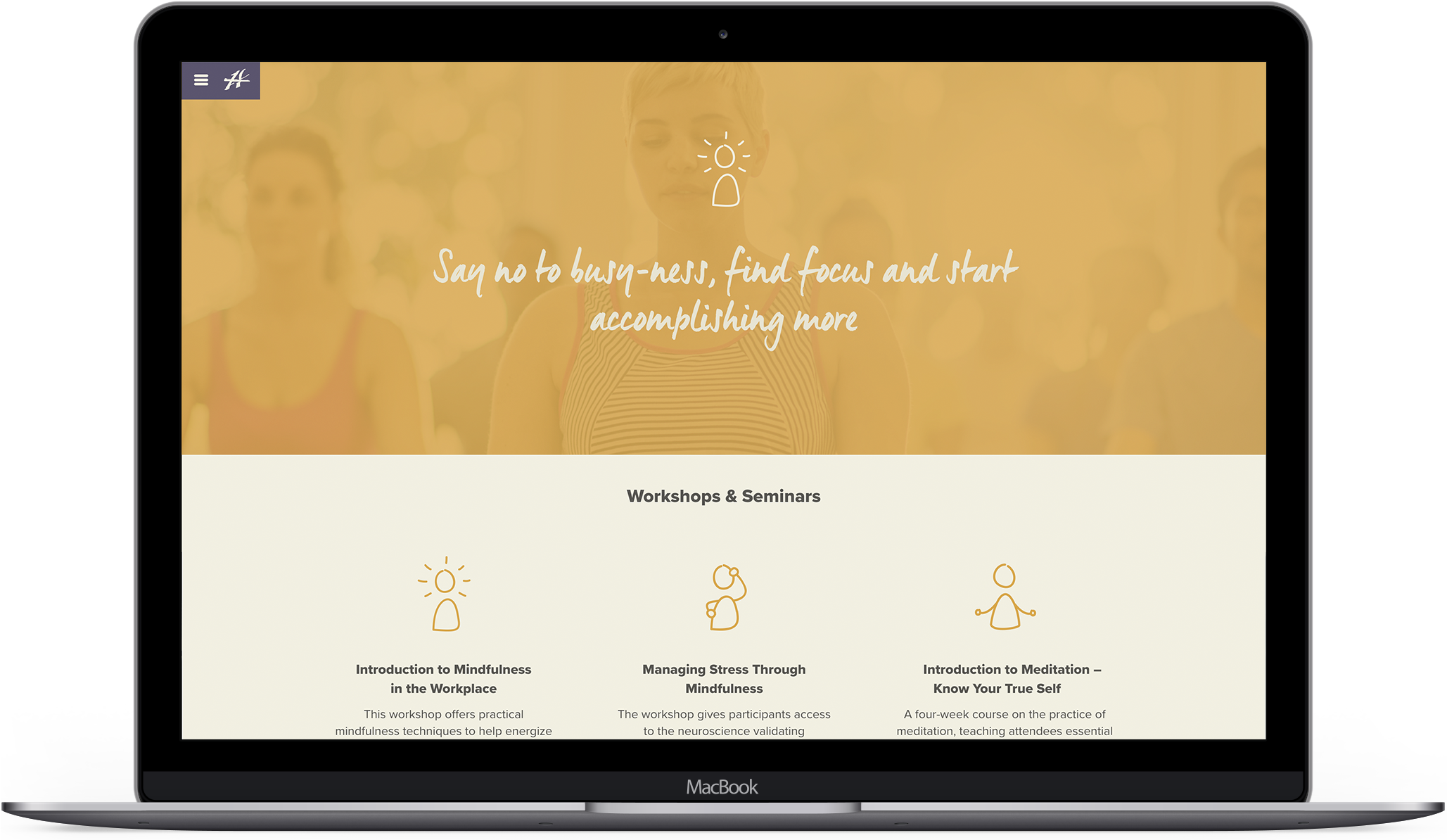 Hollister Mindfulness Laptop (2056x1201), Png Download