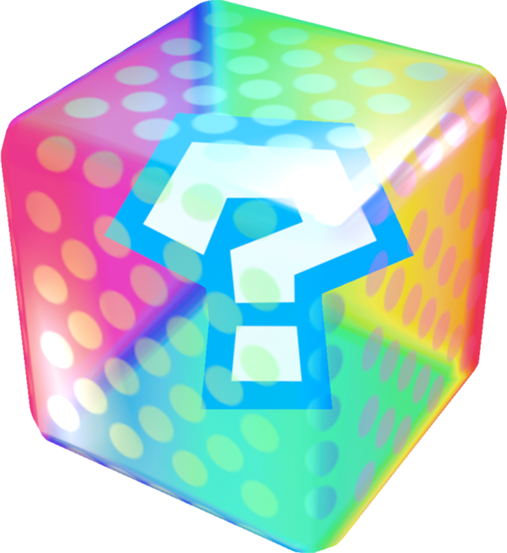 Image Item Box Mario Kart 7 Png Mariowiki Fandom Powered (1616x1762), Png Download