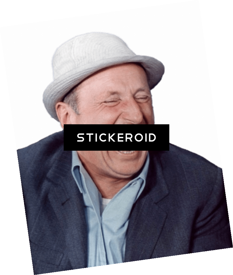 Bourvil Laughing (794x938), Png Download