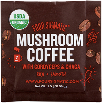 Four Sigmatic, Café Instantáneo C/ Hongo Cordyceps, (600x700), Png Download