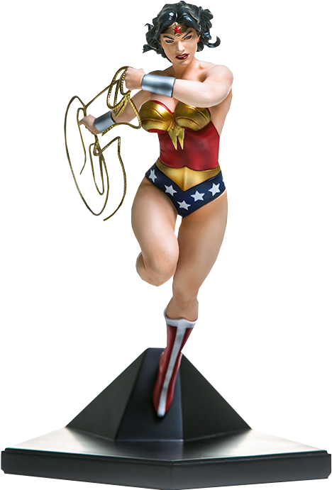 Dc Comics Statue Wonder Woman (480x690), Png Download