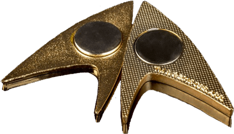 Star Trek 50th Anniversary Lapel Pin (600x600), Png Download