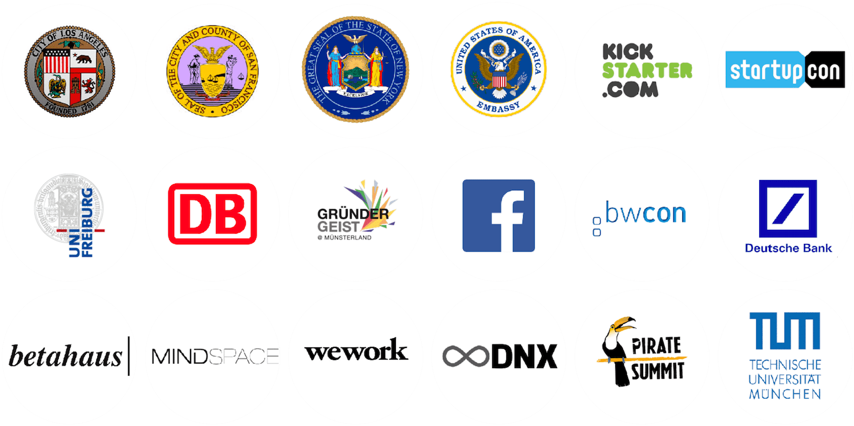 Lexrocket Partner Logos (1920x922), Png Download