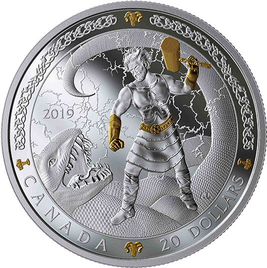 Pure Silver Gold-plated Coin (570x570), Png Download