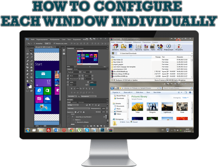 How To Configure Each Window Individually Or Just The (800x548), Png Download