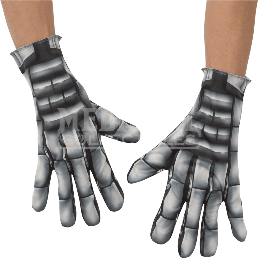 Adult Avengers 2 Ultron Gloves (850x850), Png Download