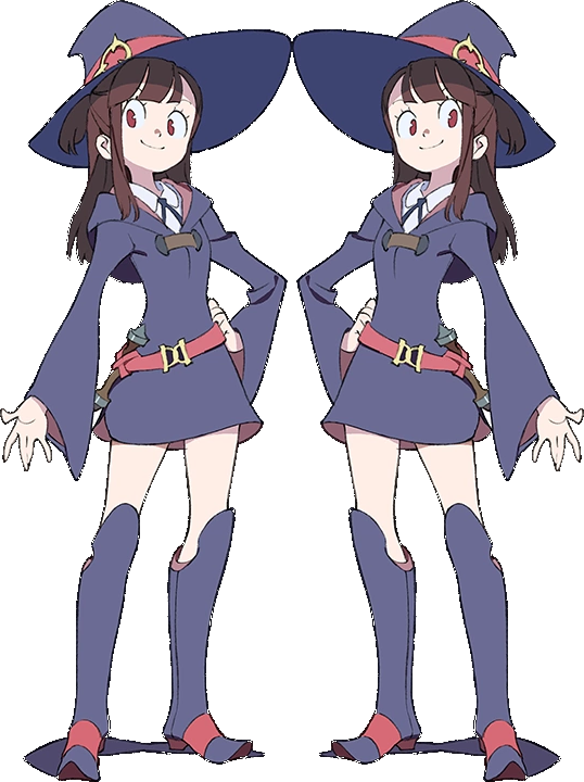 View Samegoogleiqdbsaucenao Akko , (538x720), Png Download