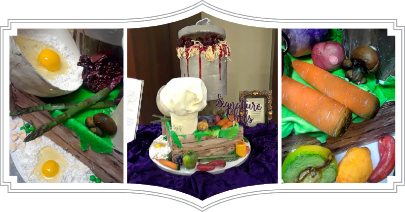 Chef Inspired Centerpiece Cake For The March Of Dimes' (800x419), Png Download