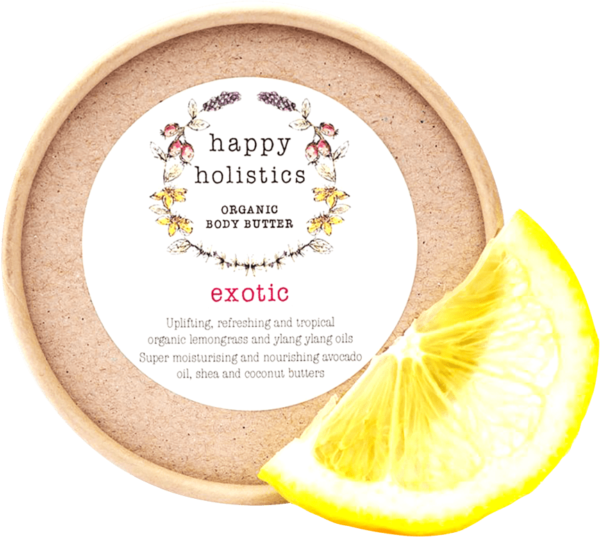 Happy Holistic Exotic Body Butter (1113x1024), Png Download