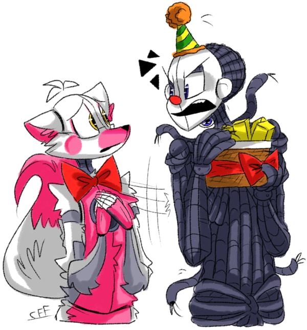 Exotic Butters 👍 Funny Fnaf, Fnaf Sister Location, (600x645), Png Download