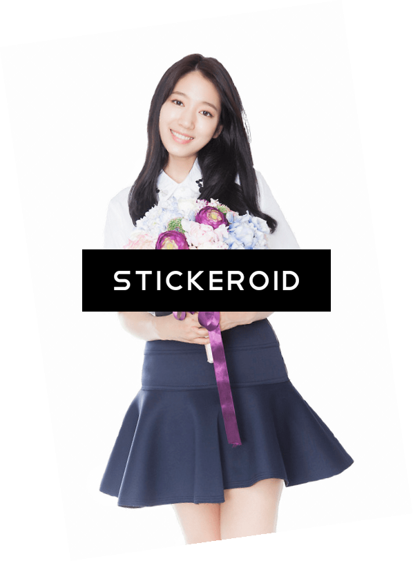 Park Shin Hye Flowers (598x812), Png Download