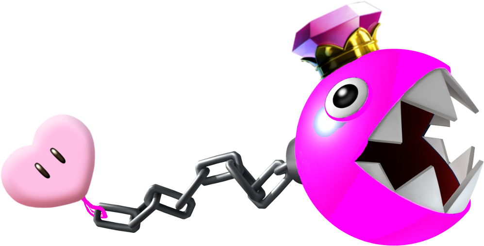 Mario Video Game, Chain Chomp, Cupid, Nintendo (1089x557), Png Download