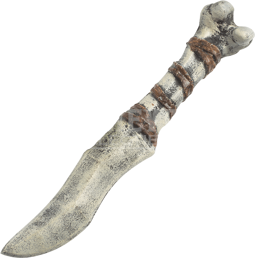Bone Larp Throwing Knife (850x850), Png Download