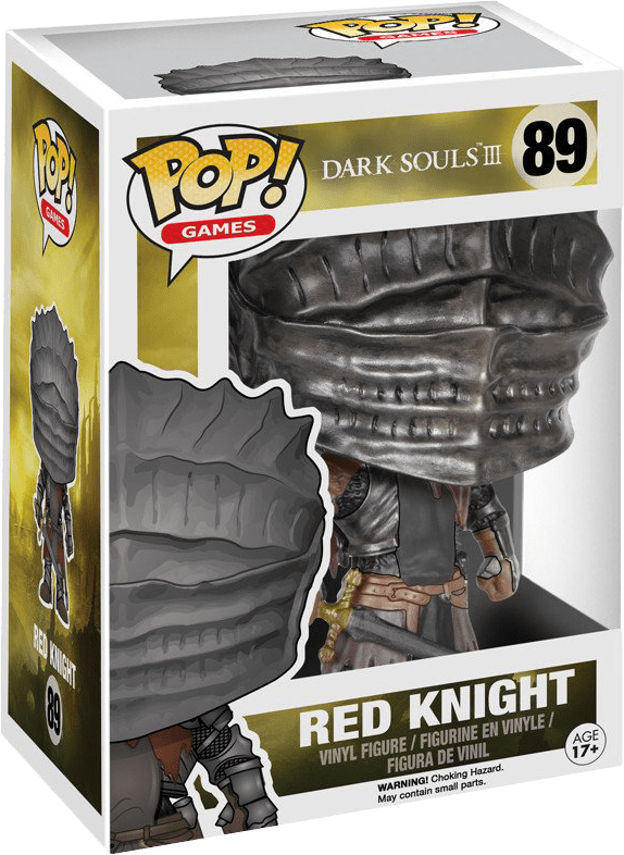 Funko Pop Games Dark Souls Iii Red Knight (574x786), Png Download