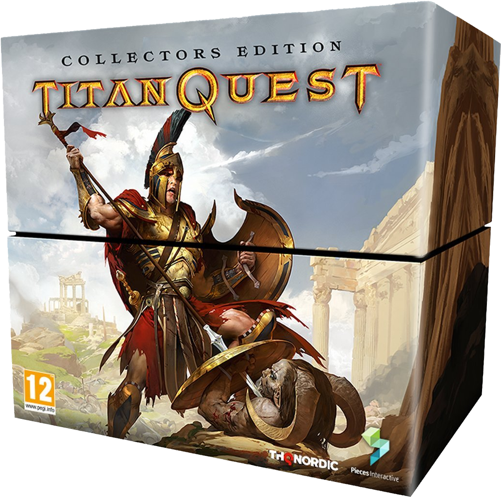 Titan Quest Collectors Edition Gen (1053x1050), Png Download
