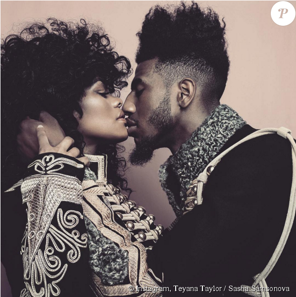Teyana Taylor Et Son Fiancé Iman Shumpert Photographiés (950x599), Png Download