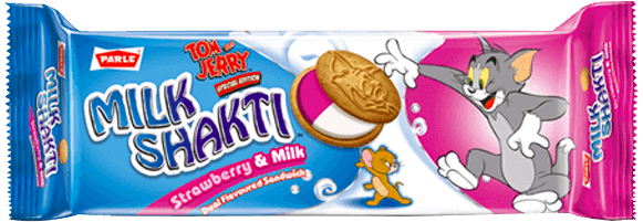 Milk Shakti Strawberry & Milk (600x600), Png Download