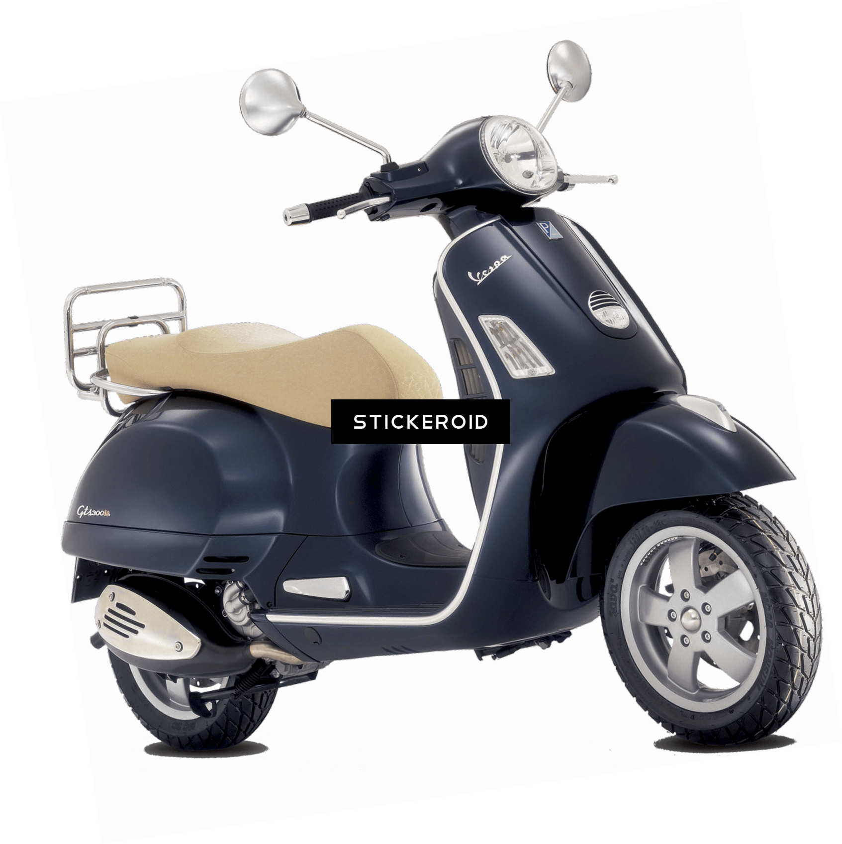 Scooter Vespa (1693x1697), Png Download