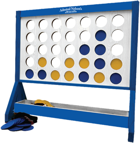 Admiral Nelson's Giant Connect Four (1024x1024), Png Download
