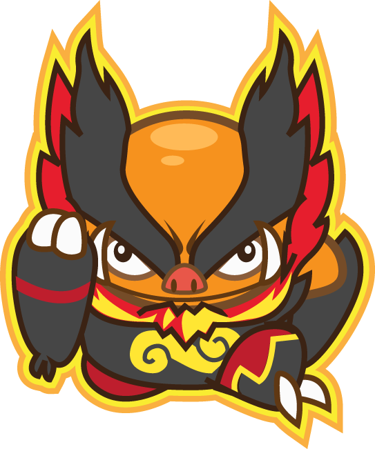 Emboar (543x651), Png Download