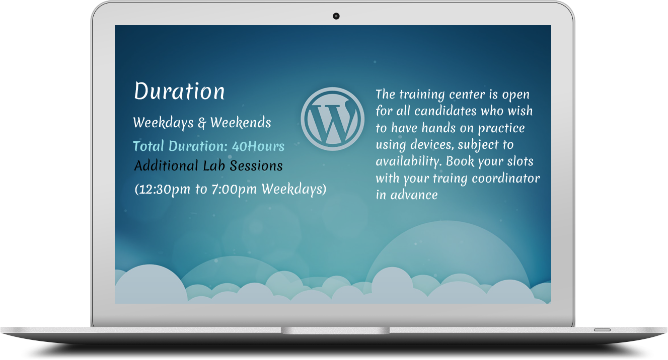 Ios Training In Chennai Wordpress Training In Chennai (1327x716), Png Download