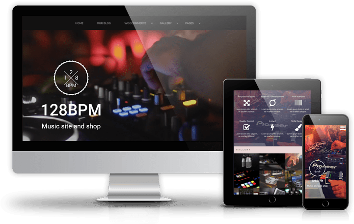 Wordpress Music Theme (800x600), Png Download