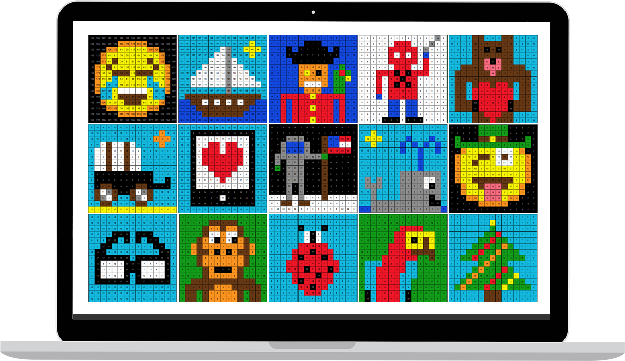 Math Mystery Pictures (1229x710), Png Download