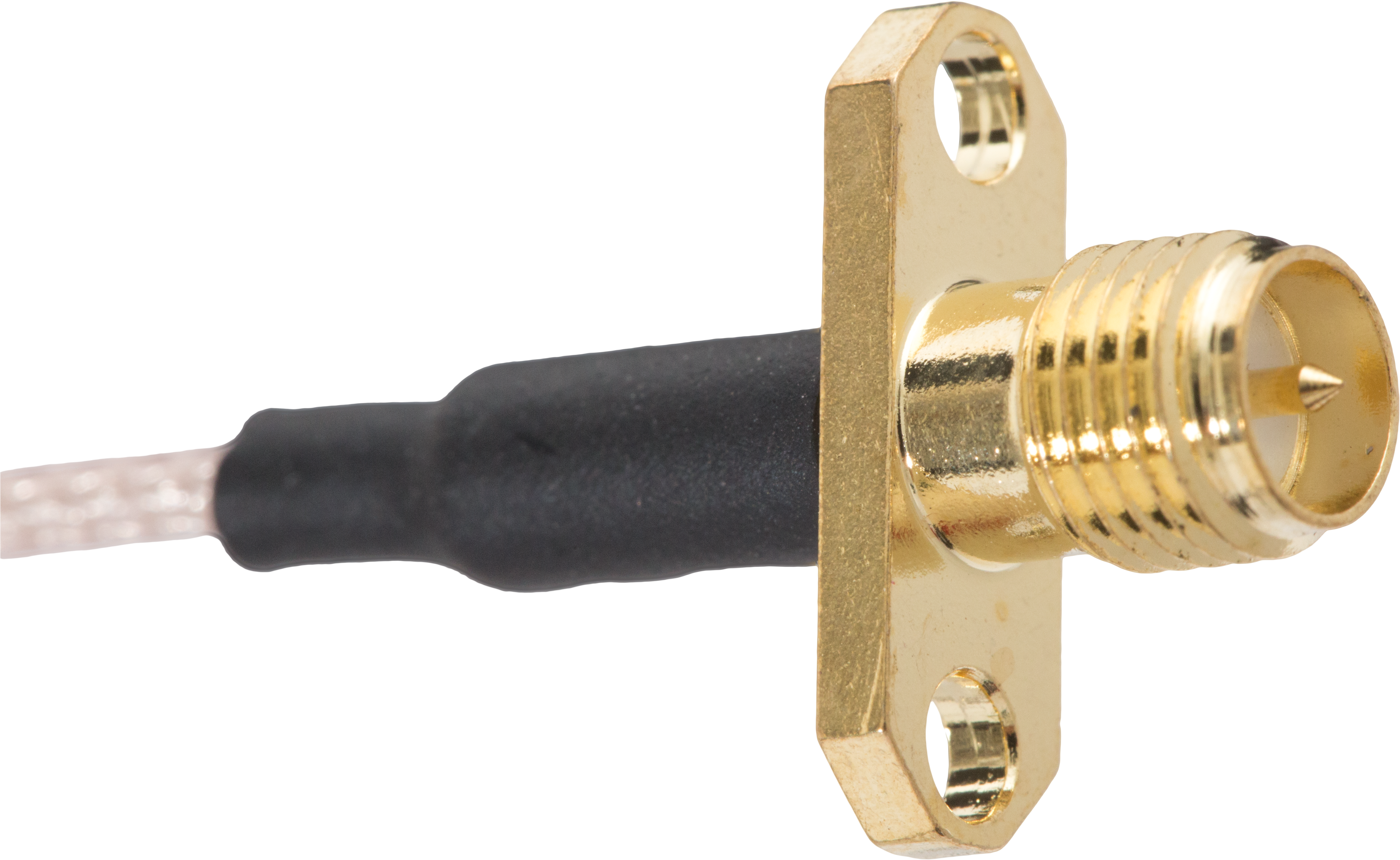 Rp-sma Connector With Coaxial Cable (4234x2779), Png Download