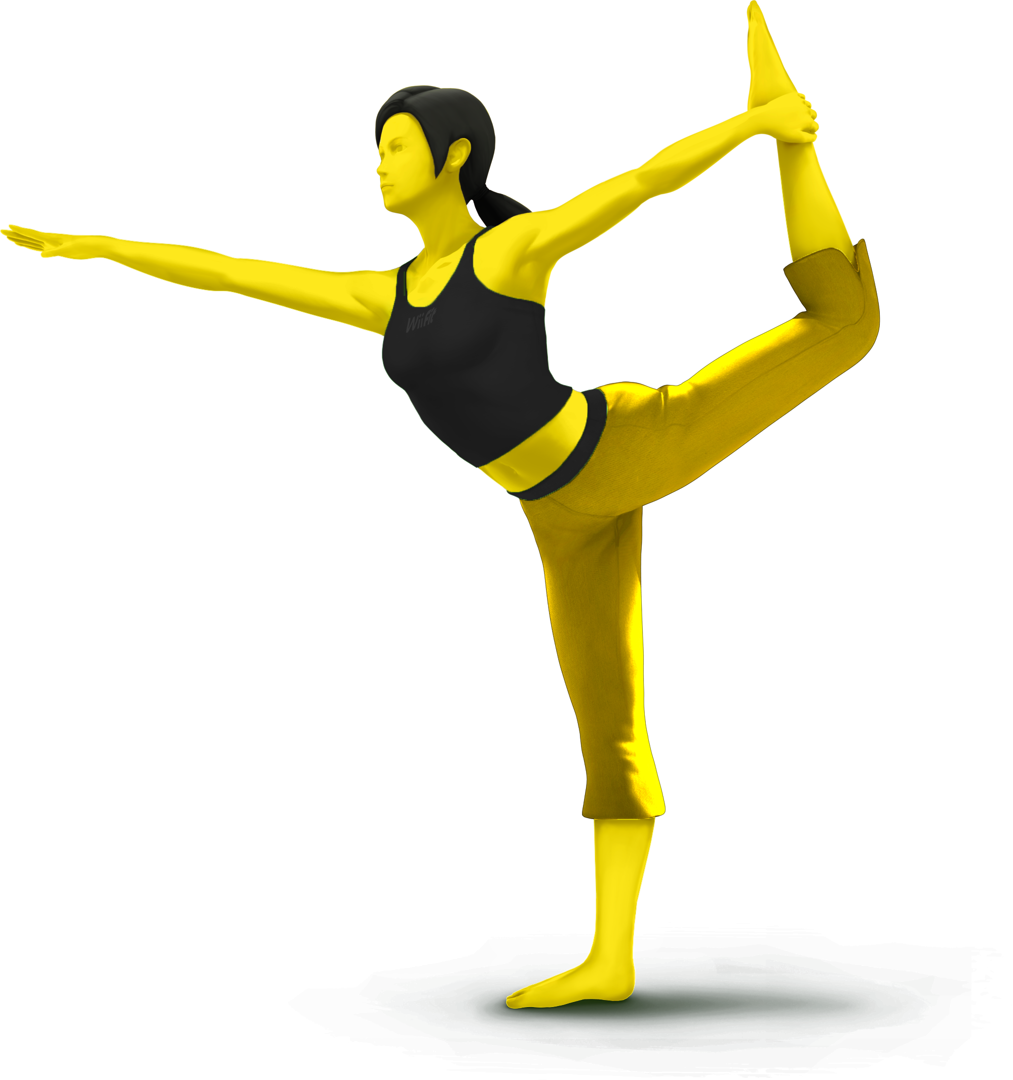 Wii Fit Trainer (2000x2132), Png Download