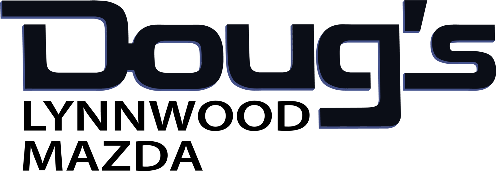 Doug's Lynnwood Mazda (1600x586), Png Download
