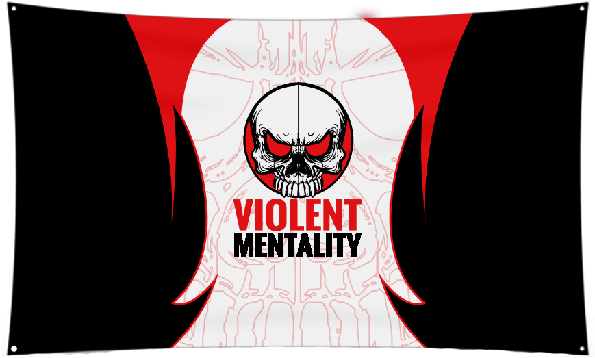 Violent Mentality Flag (1000x1000), Png Download