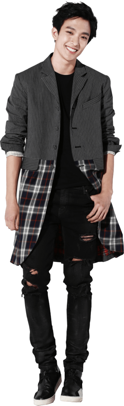 Seventeen Dk Ripped Jeans (400x1303), Png Download